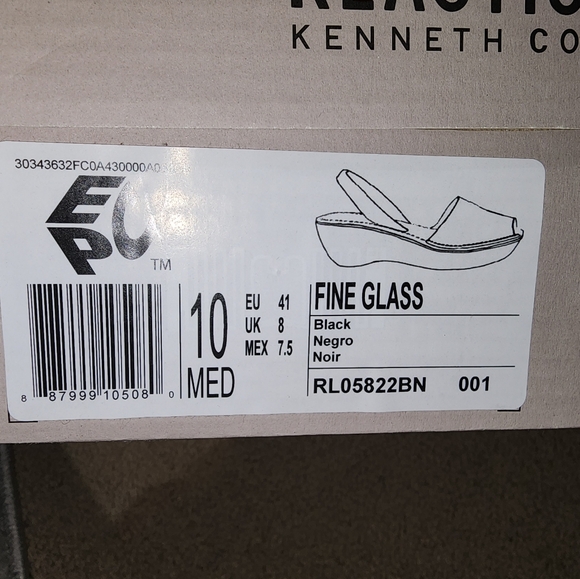 KENETH COLW WEDGE SANDALS - Picture 5 of 5